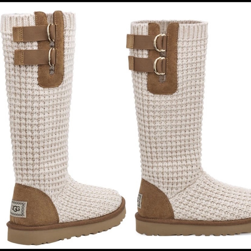 NIB Authentic Suede and Wool Solene Tall Ugg Boots